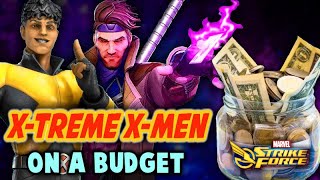 Xtreme XMen Hype Team Building Guide  T4s ISO 8 and More  Marvel Strike Force  MSF [upl. by Aikemehs]