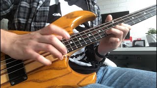 Cliff Burton Bass Tone Test 2  Aria SB1000 [upl. by Ankney]