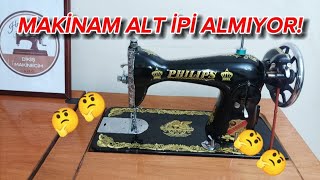 DİKİŞ MAKİNAM ALT İPİ ALMIYOR ❗❗❗ [upl. by Lester]