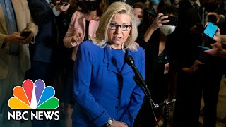 See Liz Cheney React After She Was Ousted From GOP Leadership [upl. by Adihahs]