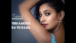 Teri Aakhya Ka Yo Kajal Tutorial  Dance Steps  Superhit Sapna Song [upl. by Hteb]