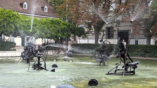 Basel 24 Tinguely Fountain [upl. by Namref]