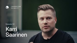 Karri Saarinen Linear – Conversations on Quality Episode 02 [upl. by Neural]