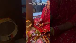 The reality of Karva Chauth  don’t miss the end  who all can relatefunnyvideo karvachauth viral [upl. by Ecilef578]