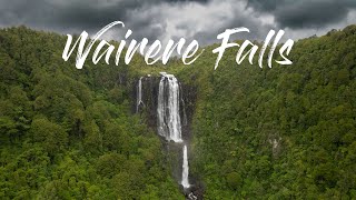 Wairere Falls Waikato NZ Drone Footage DJI Air 2S [upl. by Briano986]