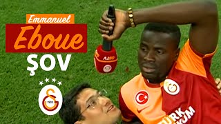 Emmanuel Eboue Şov  Galatasaray [upl. by Nyllek]