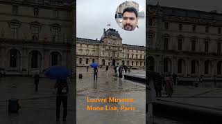 Mona lisa🧑🏻‍🎨 Louvre Museum Paris France lourvemuseum monalisa paris shorts trending like [upl. by Servetnick]