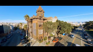 The Westerfeld Mansion of San Franciscos Alamo Square 🏡👻🚁 FPV Drone Tour [upl. by Blain]