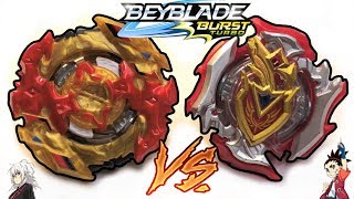 Turbo Spryzen S4 vs Z Achilles A4  Beyblade Burst Turbo [upl. by Belinda]