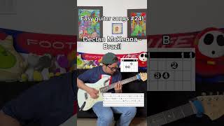 Declan McKenna  Brazil guitar tutorial [upl. by Ivgnout]