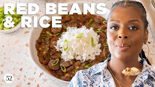 Red Beans amp Rice The Roots  Behind the Recipe with Millie Peartree [upl. by Rennold]