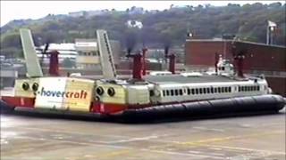 SRN4 Hovercraft Princess Margaret at Dover summer 2000  Escape From Thanet 2 highlights [upl. by Nicolau746]