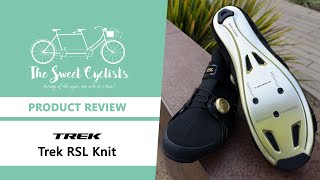 The ultimate knit shoes  Trek RSL Knit Carbon Road Cycling Shoes Review  feat MetNet Panels  BOA [upl. by Ymmit]