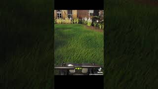 Mowing tall grass lawncare [upl. by Ardnuat]