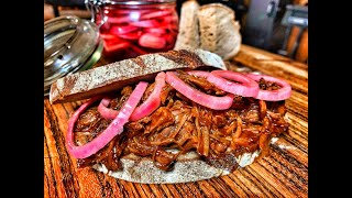 Malzbierfleisch aus dem Dutch Oven  traumhaft lecker  Westmünsterland BBQ [upl. by Delfeena]