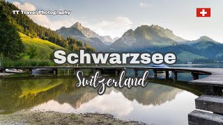 SCHWARZSEE Switzerland  Enjoy the beautiful scenery around the lake  TT Travel Photography [upl. by Airun]