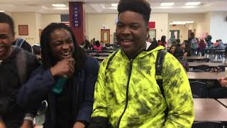 UNSEEN FOOTAGE HIGH SCHOOL LUNCH FREESTYLE [upl. by Adria]