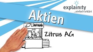 Aktien einfach erklärt explainity® Erklärvideo [upl. by Llewon]