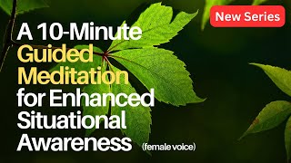 Guided Meditation for Enhanced Situational Awareness female voice [upl. by Solracsiul]