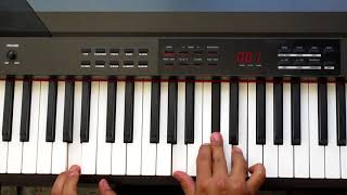 Destino o casualidad melendi ft ha ash piano tutorial [upl. by Nigrom208]