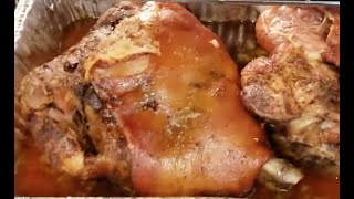 Como hacer Pernil que quede Suavecito y el Cuerito Crujiente [upl. by Haya974]