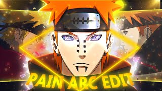 Naruto quotPain arcquot EDITAMV Almighty Push [upl. by Llenrod]