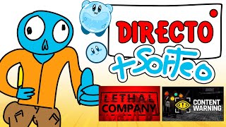 SORTEAMOS EL LETHAL COMPANY  CONTENT WARNING en DIRECTO [upl. by Rubia502]