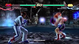 Tekken 6 online Steve o Kortex Sama o Tekken Emperor vs Hwoarang SayaJin 26 Tekken God [upl. by Gurias]