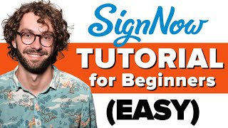 SignNow Tutorial For Beginners How To Use SignNow For Newbies 2021 [upl. by Glenn97]