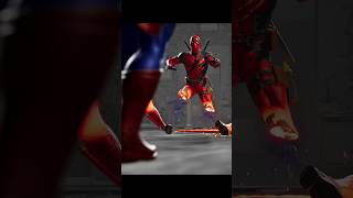 Its not DC Superman its MCU DONT worry My body is regenerate Deadpool VS Superman mk1deadpool [upl. by Arytal]