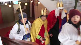 Sternsinger im Rathaus Steinheim 2018 [upl. by Ahtenak985]