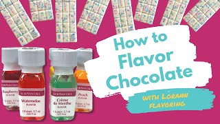 How to flavor chocolate with Lorann Flavoring [upl. by Baggs]