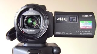 Sony FDRAXP35 4K Camcorder video shots [upl. by Sabine]