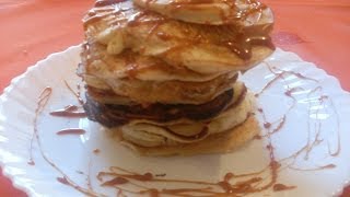 Recette facile des pancakes à laméricaine [upl. by Armillda]