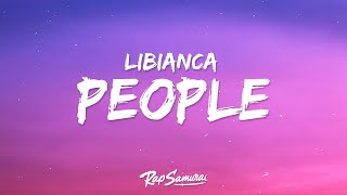 Libianca  People Lyrics quotdid you check on mequot [upl. by Tannie20]