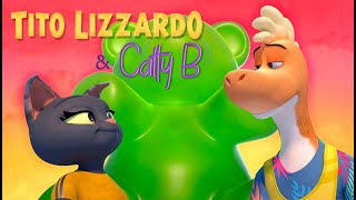 TITO LIZZARDO amp CATTY B🦖😻 Golosina – canción original [upl. by Aelahs]