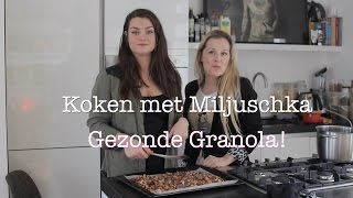 Koken met Miljuschka  Gezonde Granola  FURROWNL [upl. by Gagnon]