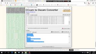 cccam or newcamd to oscam  oscam emu  oscam ymod convert [upl. by Billmyre]