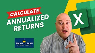 Calculate Annualized Return in Excel [upl. by Ytsirc]