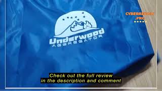 Review Underwood Aggregator Double Sleeping Bag for Adults Kids  Lightweight 2 Person Sleeping Bag [upl. by Sudbury]