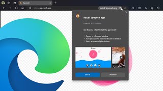 Microsoft Edge is Enhancing The PWA Installation Process [upl. by Tolmann437]