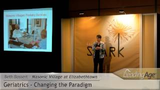 Beth Bossert Masonic Village at Elizabethtown Geriatrics Changing the Paradigm [upl. by Goldner]