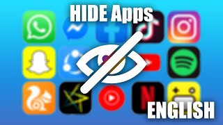 How to Hide Or Clone Apps  ENGLISH [upl. by Tandy]