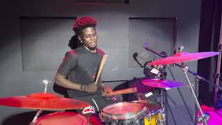 Kuami Eugene On The Drums Grooving To Kojo Antwi [upl. by Negiam]