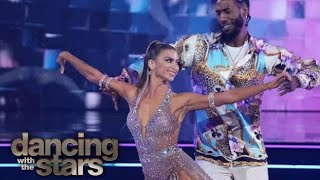 Iman Shumpert and Daniellas Cha ChaFoxtrot Fusion Week 10  Dancing with the Stars Season 30 [upl. by Dnomyad]