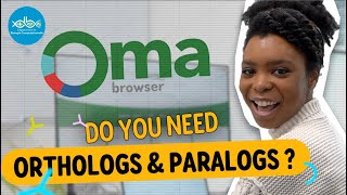 Need orthologs and paralogs Try OMA [upl. by Oleusnoc]