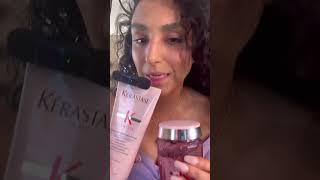 GÉNESIS DE KERASTASE ✨💖 cabello fuerte 💖 shortvideo curlyhair rizoscurls curly kerastase [upl. by Nauqed256]