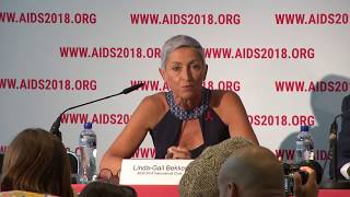 Opening Press Conference at AIDS 2018 [upl. by Eniotna]