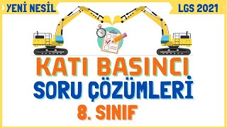 8 SINIF Katı Basıncı Soru Çözümü [upl. by Herrle]