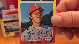 Topps 1975 Baseball Hall of Famer Full Run Ungraded cards [upl. by Casteel]